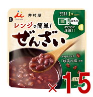 【P5倍! 3/4~11 ※要エントリー】井村屋 レンジで簡単 ぜんざい 150g 送料無料 小豆 レトルト 食品 菓子 …