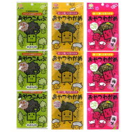 【P3倍 15日限定】前島食品 おやつわかめ わかめ 梅味 こんぶ 各3個 食べ比べセット