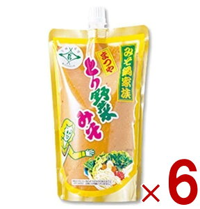 まつや とり野菜みそ とり野菜味噌 とり野菜 味噌 とりやさいみそ 鍋の素 鍋スープ 500g 6個