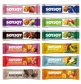 【15日限定 抽選で最大全額ポイントバック※要エントリー】 SOYJOY ソイジョイ そいじょい まとめ買い 12種 12本 アソート 食べ比べ セット 大塚製薬 大豆 タンパク質 イソフラボン