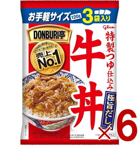 ]OR DONBURI ǂԂ  120g 3ܓ gg W 6