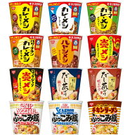 【P5倍! 要エントリー 4-11日スパセ限定】日清 カップ飯 12種 アソート セット カップヌードル カレーメ…