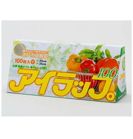 【ポイント5倍!! ※要エントリー※11/4-10期間限定】イワタニ アイラップ 100枚入り エンボスタイプ 保存袋 ポリ袋 料理 ラップ 冷凍 岩谷マテリアル