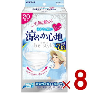 �����A�[�X �r�[�X�^�C�� �v���[�c�^�C�v ���₩�S�n 20���� �z���C�g �����p�}�X�N 8��