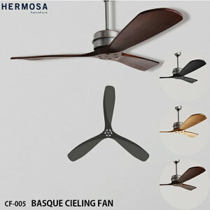 HERMOSA �n���T CF-005 BASQUE CIELING FAN �E�b�h�V�[�����O�t�@�� �V�[�����O�t�@�� �E�b�h�V�[�����O�t�@�� �����R���t�� �E�b�h�� ���g�� ���B���e�[�W ���� ���r���O BK WAL NT
