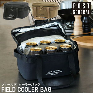 FIELD COOLER BAG tB[hN[[obO 2F POST GENERAL |XgWFl ۗobO Lv Ԓ AEghA ʃr[ ₷ `obO sNjbNobO ۗ 360ml 6{ ۗ 