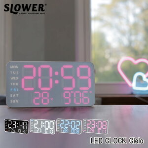yr[Ńv[gzLED CLOCK Cielo LEDNbN VG SLOWER XE[ fW^\ \ j\ \ x\ u|p uv |v ACd drΉ ZT
