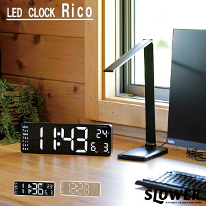 SLW367 SLW401 LED CLOCK Rico LEDNbN R SLOWER XE[ fW^\ \ j\ \ x\ u|p uv |v ACd JEg_E XgbvEHb` I[g
