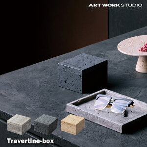 �y���r���[�Ńv���[���g�zTK-2109 �A�[�g���[�N�X�^�W�I ARTWORKSTUDIO Travertine �{�b�N�X TK-2109 ���C�g�O���[ �x�[�W�� �u���b�N �������[ �P�[�X �C���e���A ���r���O �������