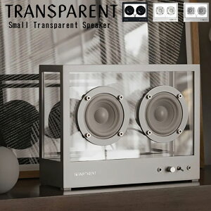 yr[Ńv[gzTPS-02-6 Small Transparent Speaker X[ gXyAg Xs[J[ gXyAg Hi-Fi Bluetooth ubN zCg ^  CXXs[J[ TX