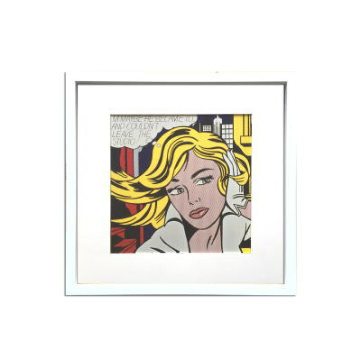 楽天市場 Roy Lichtenstein M Maybe A Girl S Picture 1965 ロイ リキテンスタイン グラスアート屋