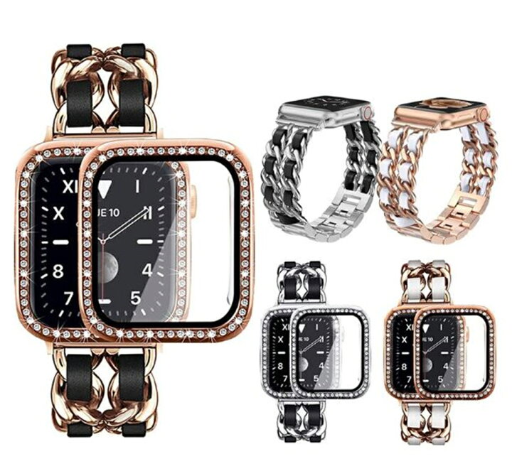 楽天市場 アップルウォッチ バンド レザータイプ ラインストーンケースセット ケース 44mm 40mm シリーズ Series8 7 6 5 4 Seミラネーゼループ ベルト Apple Watch マグネット 交換 Belt スマートウォッチ 一体 腕時計 おしゃれ メンズ レディース 選べる 非純正 本体 楽天市場 アップルウォッチ バンド レザータイプ ラインストーンケースセット ケース 44mm 40mm シリーズ Series8 7 6 5 4 Seミラネーゼループ ベルト Apple Watch マグネット 交換 Belt スマートウォッチ 一体 腕時計 おしゃれ メンズ レディース 選べる 非純正 本体