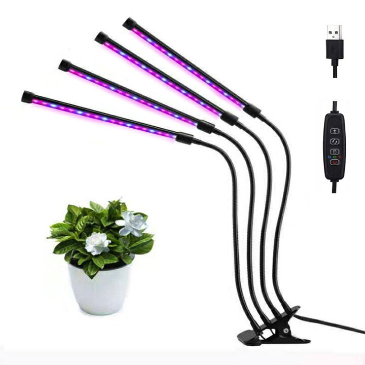 楽天市場 観葉植物育成ライト Led 箱潰れ品 多肉植物 照明 40w 室内栽培 水耕栽培 野菜工場 Ledライト 3モード調色 タイマー機能 梅雨時期 冬 日照不足解消 省エネ Usb電源式 クリップ式 家庭菜園 アクアリウム 水槽 室内菜園キット Sg楽天市場店