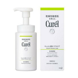 《花王》 Curel (キュレル) 皮脂トラブルケア 泡洗顔料 150ml 【医薬部外品】 乾燥性敏感肌用 返品キャンセル不可
