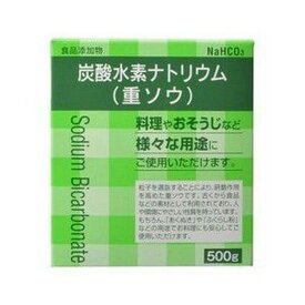 《大洋製薬》 食品添加物 炭酸水素ナトリウム(重曹) 500g