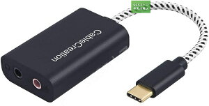 USB-C I[fBI ϊA_v^C CableCreation Type COt TEhJ[h USB C 3.5mm ~j WbN wbhz/}CN[q  Windows, Mac, Linux ExtraȂǂɍœK vOAhvC ubN