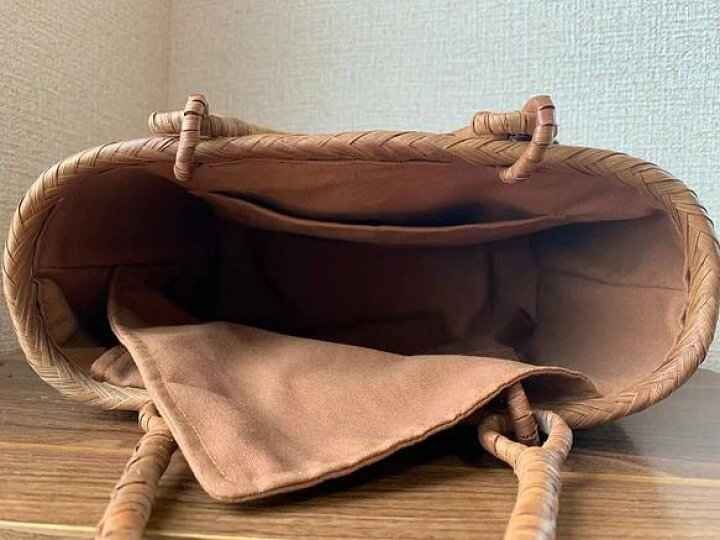 楽天市場】山葡萄かごバッグ 手作り 籠バッグ 網代編み チャーム付き 