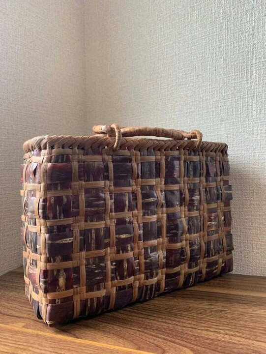 楽天市場】桜皮、山葡萄 桜皮かごバッグ、山葡萄かごバッグ 手作り 籠  