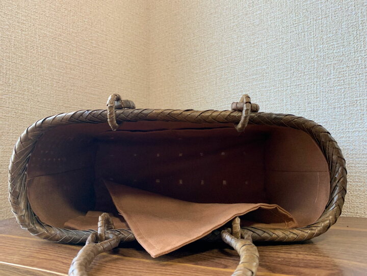 楽天市場】胡桃 くるみかごバッグ 手作り 籠バッグ 市松編み 内布あり 