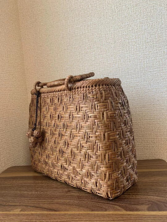 楽天市場】【楽天Fashion THE SALE】山葡萄かごバッグ 山葡萄 籠バッグ 