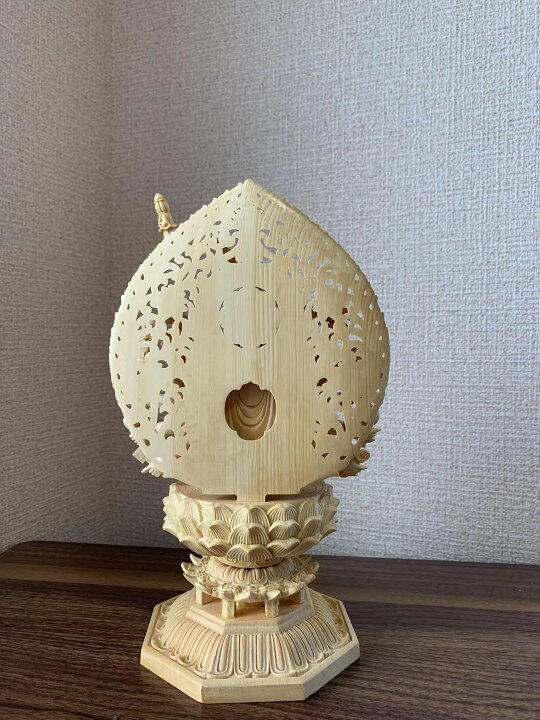 楽天市場】仏像 准胝観音菩薩 準胝観音 准胝観音菩薩像 檜木 木彫り  