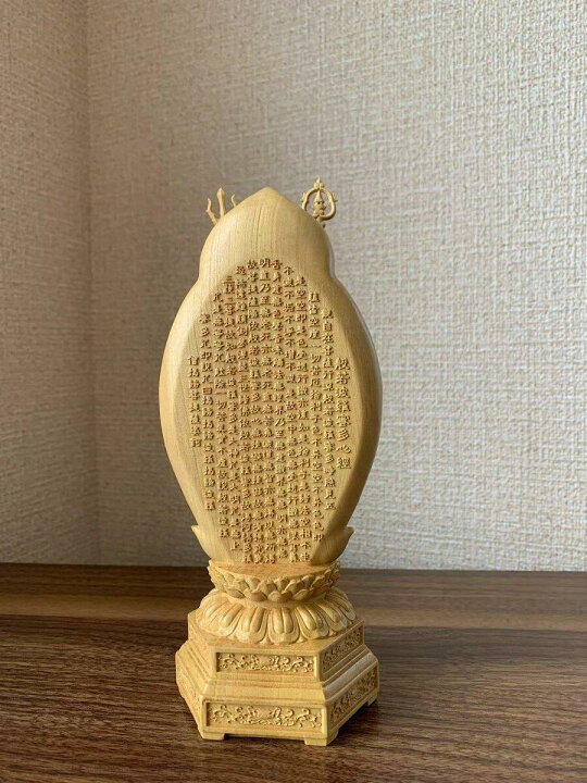 楽天市場】仏像 千手観音像 千手観音 ツゲ 木彫 仏具 (約)高20cm×幅8cm  