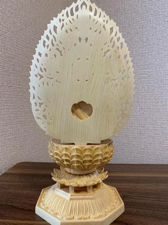 楽天市場】仏像 大日如来像 大日如来 檜木 木彫 仏具 (約)高28cm×幅 
