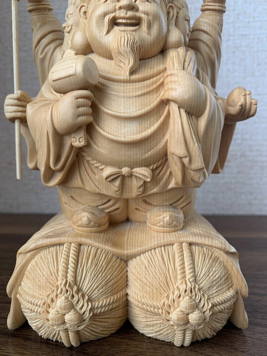 楽天市場】仏像 三面六臂大黒天像 三面大黒天像 七福神 商売繁盛 福徳 