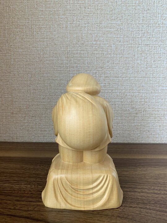 楽天市場】仏像 大黒天像 大黒天像 七福神 商売繁盛 福徳開運 檜木 