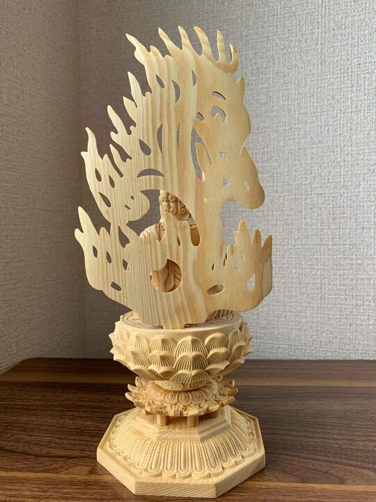楽天市場】仏像 不動明王 不動明王像 不動尊 大日大聖不動明王 檜木 