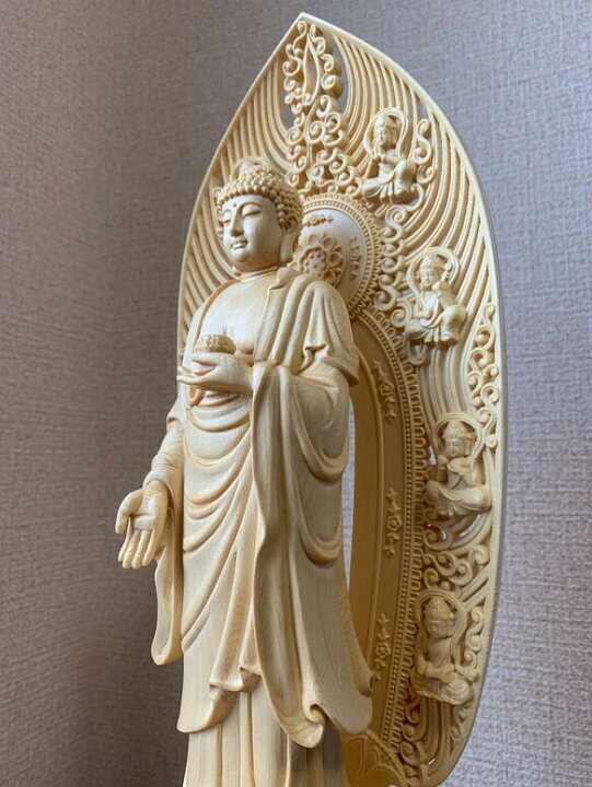 楽天市場】仏像 阿弥陀三尊像 【阿弥陀如来、観音菩薩、勢至菩薩 