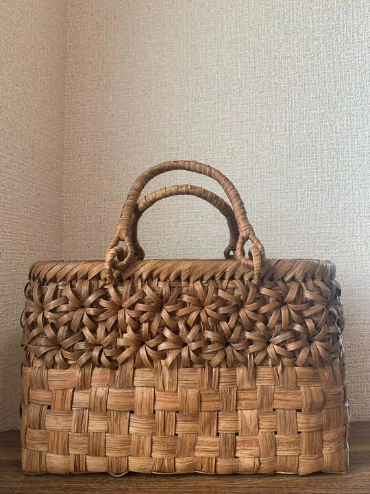 楽天市場】【楽天スーパーセール割引】山葡萄 山葡萄かごバッグ 手作り  