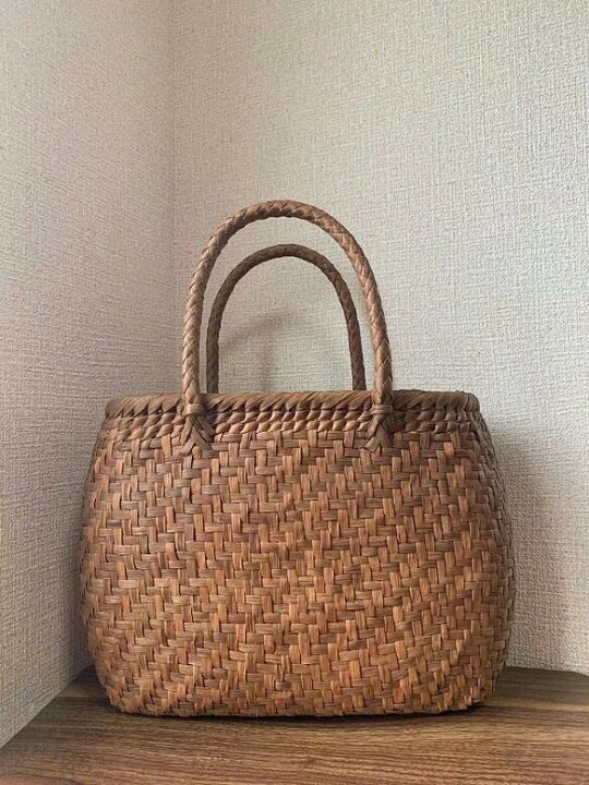 楽天市場】山葡萄 山葡萄籠バッグ 手作り 山葡萄かごバッグ 内布あり 