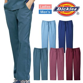 スクラブ 白衣 ディッキーズ パンツ 医療 ナース 看護師 医療用 FOLK Dickies ユニフォーム レディース メンズ 男女兼用 医師 介護師 病院 クリニック 薬局 歯科 エステ 制服 薬剤師 シンプル デニム調 ストレートパンツ【送料無料】