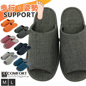 3D COMFORT スリッパ 脚革命 3次元形状 リネン ニット メッシュ 歩行スタイルにこだわり 3Dコンフォート 足にぴったりfit おしゃれ ルームシューズ 健康スリッパ 健康サンダル オールシーズン 快適 脚全体を包み込むホールド設計 (ok-3dr9908)【あす楽対応】