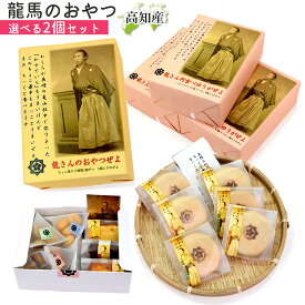 龍馬 お菓子 2個セット 坂本龍馬 竜馬 クッキー パウンドケーキ 龍さん何食べゆうがぜよ チョコ最中 龍さんのおやつぜよ さんかく広場 高知 お土産 高知産 桂浜 土産 高知の龍馬ファンが企画した究極の竜馬お菓子セット【送料無料】[ヤマト発送]