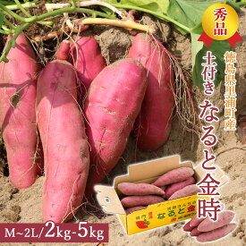 【予約】【産地直送】 さつま芋 鳴門金時 秀品 土付き 2kg 3kg 5kg M L 2L 徳島県 鳴門 里浦産 美味しい 芋 さつまいも なると金時 焼きいも サツマイモ 国産 生芋 薩摩芋 まとめ買い 農家直送 ギフト のし対応 吉岡さんちのなると金時【送料無料】