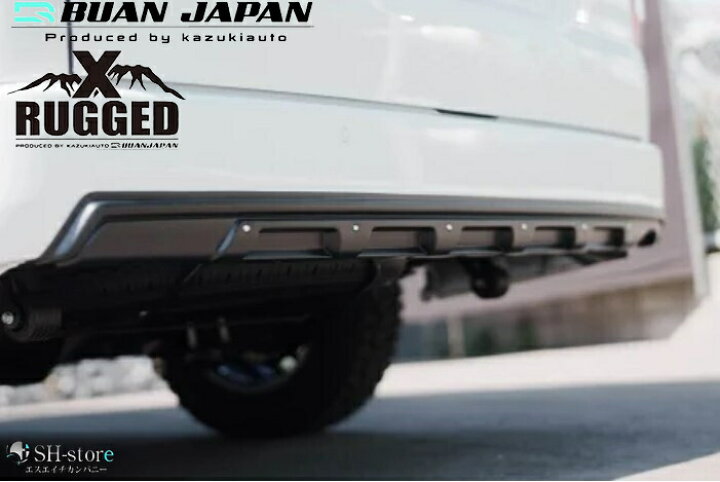 楽天市場】リアバンパーディフェンダー【ラギッドエックス/RUGGED XX 