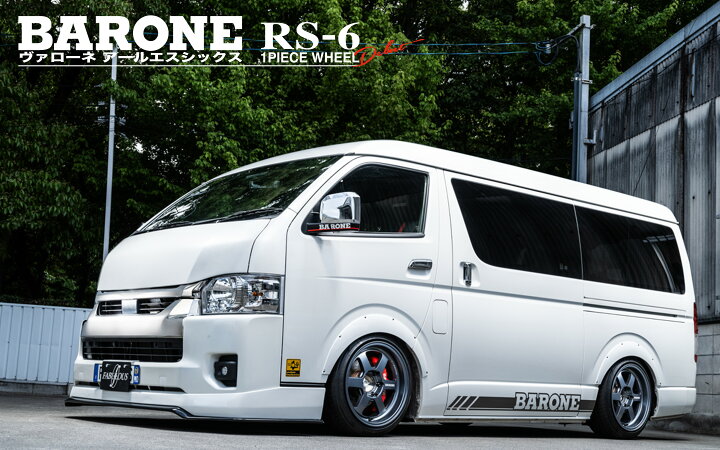 楽天市場】ファブレス(FABULOUS)BARONE RS-6(1P)16インチ【215/65R16 
