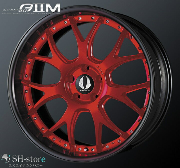 楽天市場】タイヤホイールセットAIMGAIN(エイムゲイン2P)G2M 20インチ 