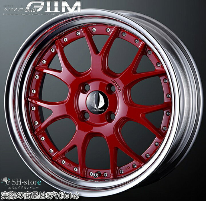 楽天市場】タイヤホイールセットAIMGAIN(エイムゲイン2P)G2M 20インチ 
