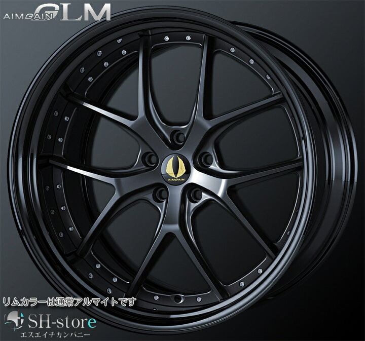 楽天市場】レクサスLS500/LC500タイヤホイールセットAIMGAIN-GTM  