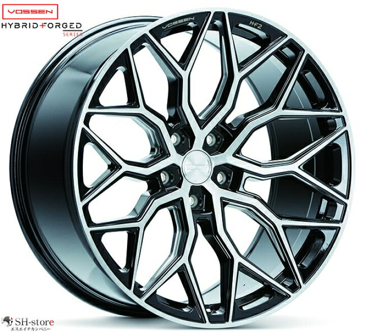 楽天市場】タイヤホイールセットVOSSEN/ヴォッセHF-2(完成品)20インチ 