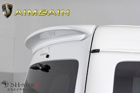 200系ハイエース1～7型ワイドボディミドルルーフ リアゲートスポイラー未塗装 エイムゲイン【AIMGAIN】