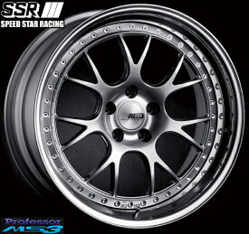 タイヤホイールセットSSR(tanabe/タナベ)プロフェッサーMS3 20インチ【厳選輸入245/40R20】20系/30系アルファード・ヴェルファイアに最適〈タイヤ銘柄選べます〉