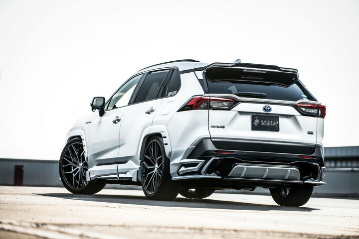 楽天市場】50系RAV4 オーバーフェンダーキット未塗装 ダブルエイト 