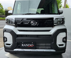 【タントファンクロスLA650/660S】フロントダクトカバー未塗装/オプションPIN&ネット(乱人・エアロテックジャパン)