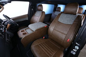 クラフトプラス 【ニューヨークスタイルタイプ1】 シートカバーフルセット 200系ハイエース専用 ワゴンGLも対応