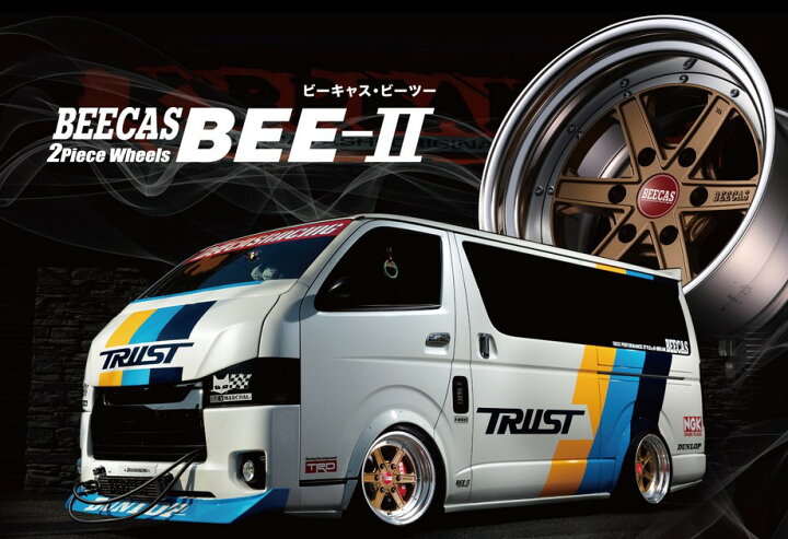 楽天市場】K-BREAK(ケイブレイク) BEECAS BEE-2 2P 17インチ【厳選輸入 