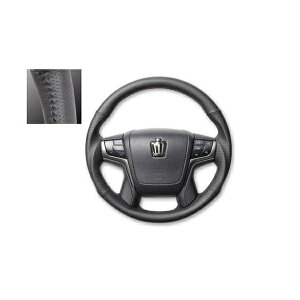 REAL(レアル) オリジナルシリーズ 全周本牛革オールレザーステアリング 210系クラウンアスリート/ロイヤル/マジェスタ